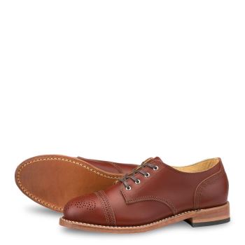 Red Wing Hazel Colorado Atanado Leather Oxford Schoenen Dames DonkerBruin - 3435
